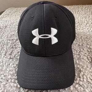 Under Armour Gray and Black Cap
